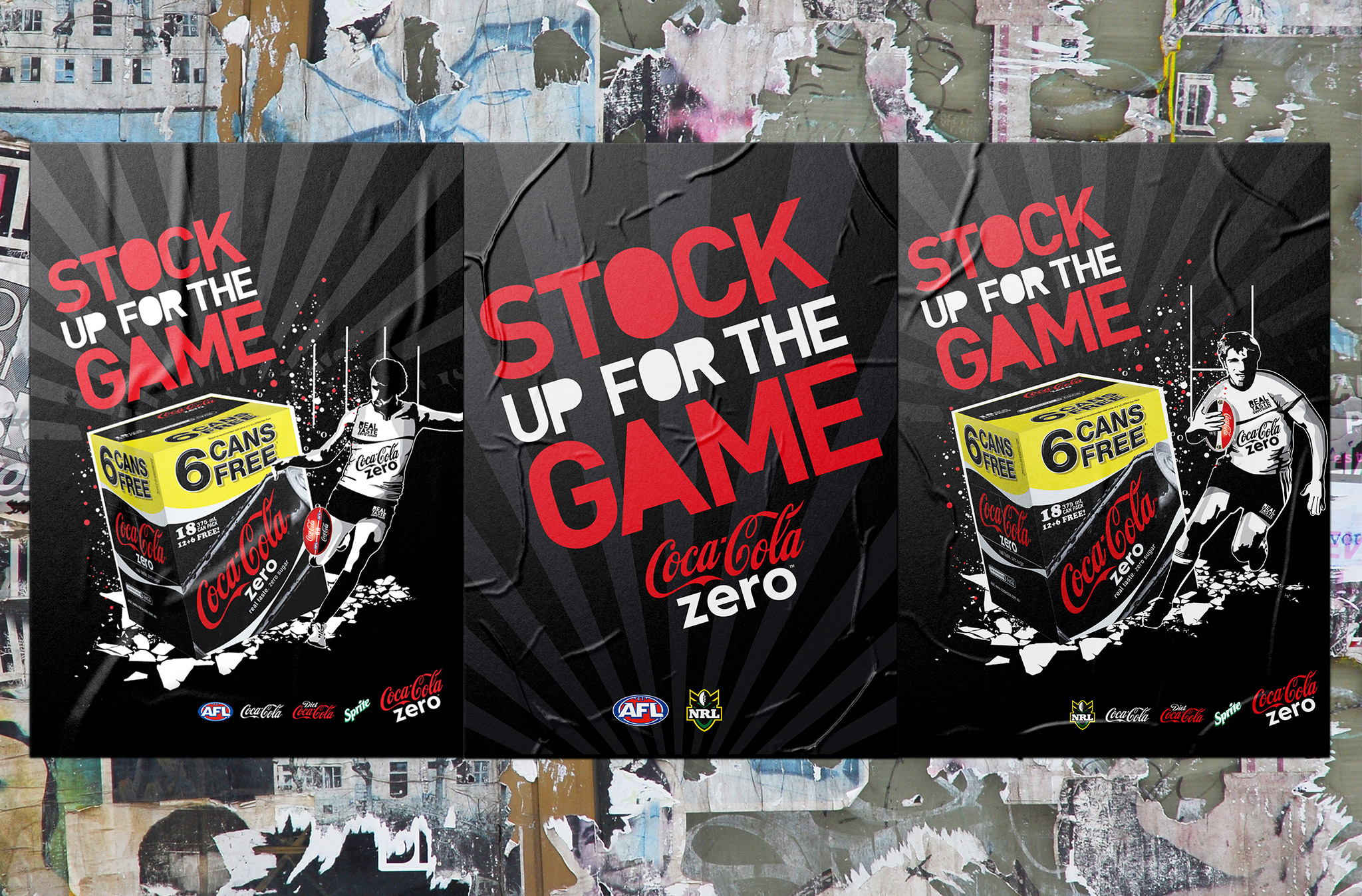 allanchan.com.au-coke-zero-stockup-posters-wall